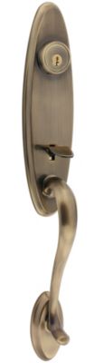 Wellington Handleset - Deadbolt Keyed One Side (Exterior Only) - with Pin & Tumbler